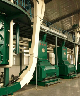 Edible oil pressing line