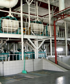 Sesame cleaning line of 2007 in Africa